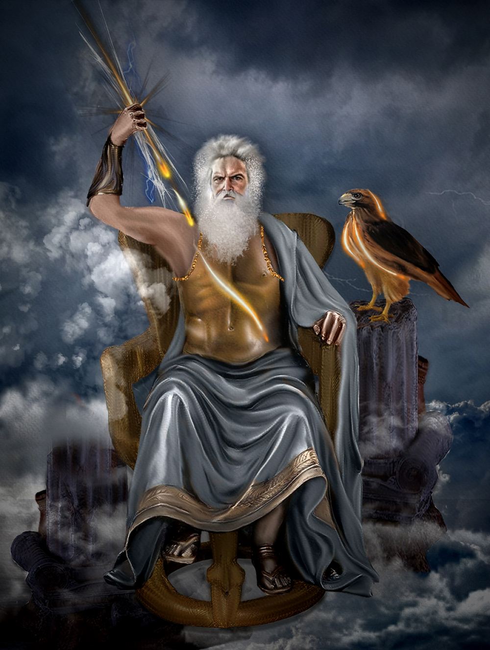 Zeus Greek God Of The Sky